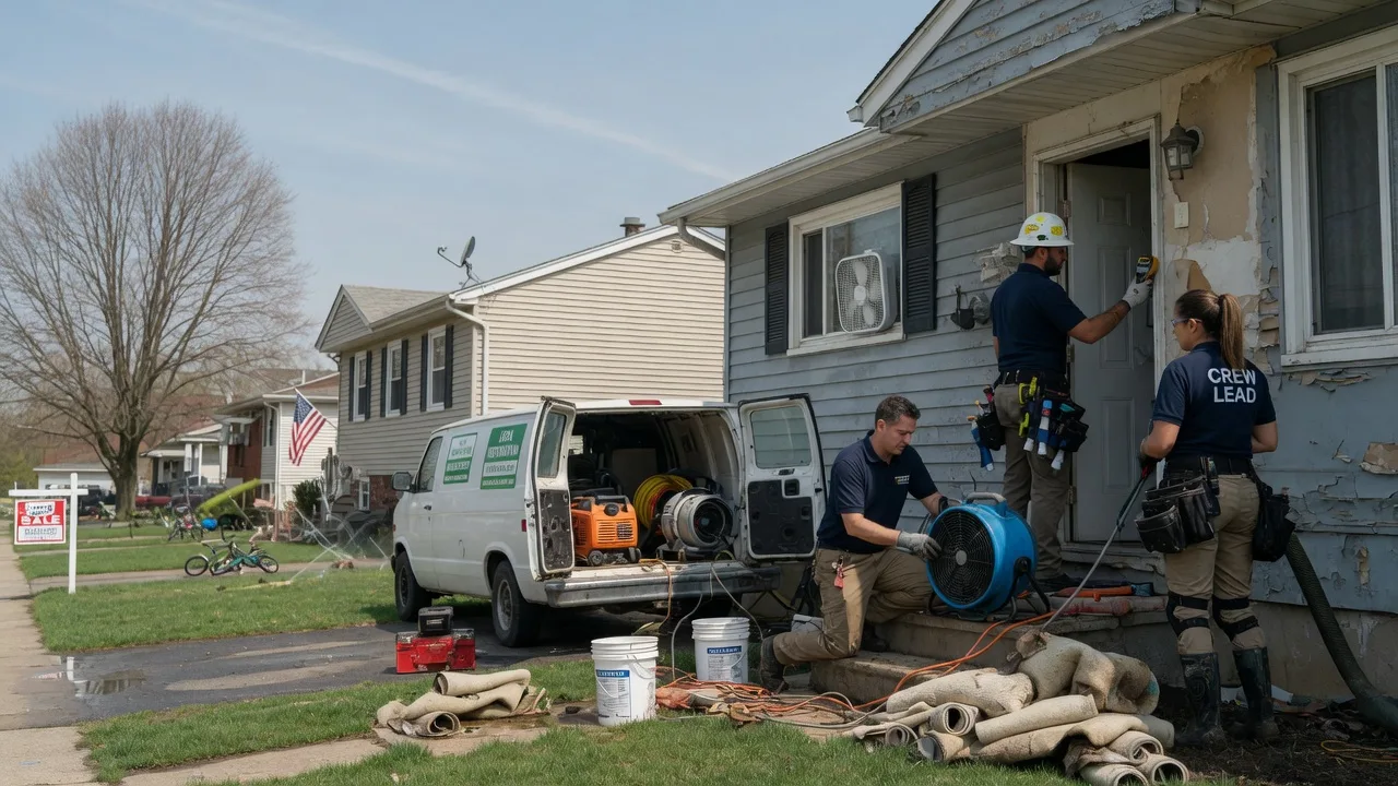 Flood Cleanup in Tresckow, PA near me